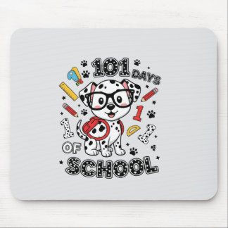 101 Days of School Cute Dog T-Shirt | Back to Scho マウスパッド
