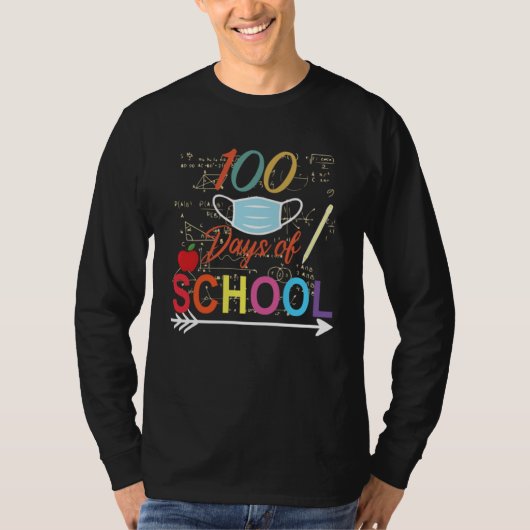 101 Days Of School Teachers Kids Tシャツ (正面)