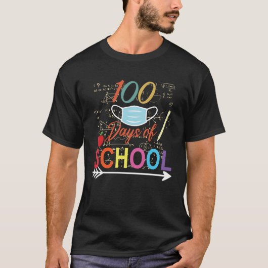 101 Days Of School Teachers Kids Tシャツ (正面)