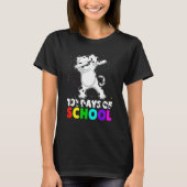 101 Days Smarter Dog Lover School Teachers Student Tシャツ (正面)