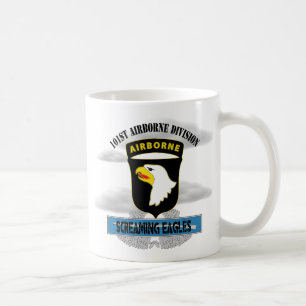 101st空挺師団"叫ぶイーグルス" コーヒーマグカップ