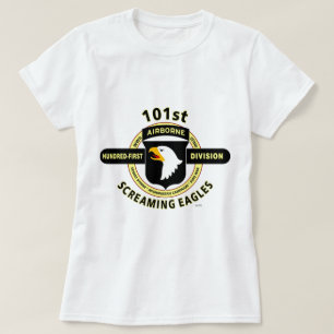 101ST空挺師団"叫ぶイーグルス" Tシャツ