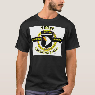 101ST空挺師団"叫ぶイーグルス" Tシャツ