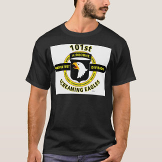 101ST空挺師団"叫ぶイーグルス" Tシャツ