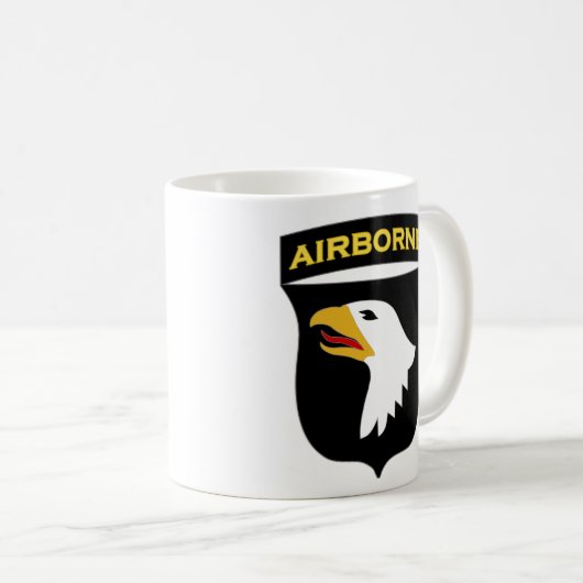 101st空挺師団SSIのマグ コーヒーマグカップ (正面右)