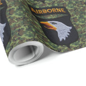 101st空輸のわめくワシパッチ ラッピングペーパー (ロールコーナー)