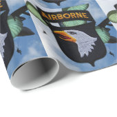 101st空輸のわめくワシパッチ ラッピングペーパー (ロールコーナー)