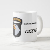 101st空輸のジャンボマグ ジャンボコーヒーマグカップ (正面右)