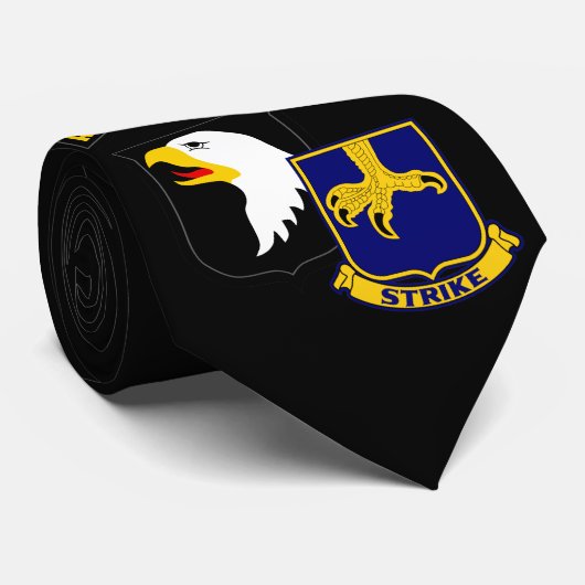 101st空輸の502nd歩兵 ネクタイ (ロール)