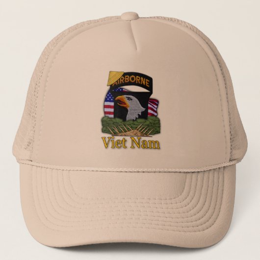 101st ABNの空挺師団の退役軍人のベトナムの獣医 キャップ (正面)
