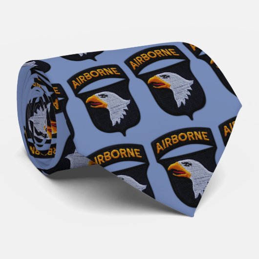 101st ABN空輸のわめくイーグルスの退役軍人の獣医 ネクタイ (ロール)