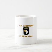 101st Airborne D-Day Normandy コーヒーマグカップ (中央)