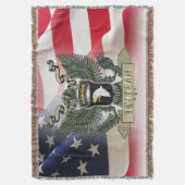 101st Airborne Division  スローブランケット (正面縦)