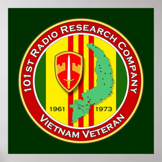 101st RRC 2 - ASAベトナム ポスター (正面)