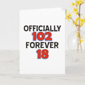 102おもしろい年の誕生日デザイン カード (黄色い花)