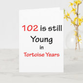 102のカメ年 カード (黄色い花)