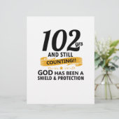 102年とまだ誕生日を数える (スタンド正面)