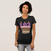 102歳のお誕生日ケーキ Tシャツ (正面フル)