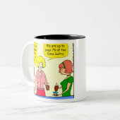 1029年79箇所の釜経漫画 ツートーンマグカップ (正面左)