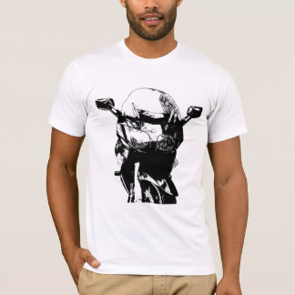 #102Z Yamaha FJR 1300の刺激を受けたなTシャツ Tシャツ