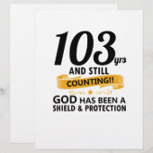 103年と誕生日を数える (正面/裏面)