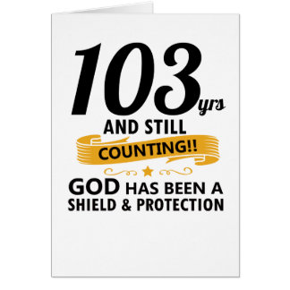 103年，まだ誕生日を数えている