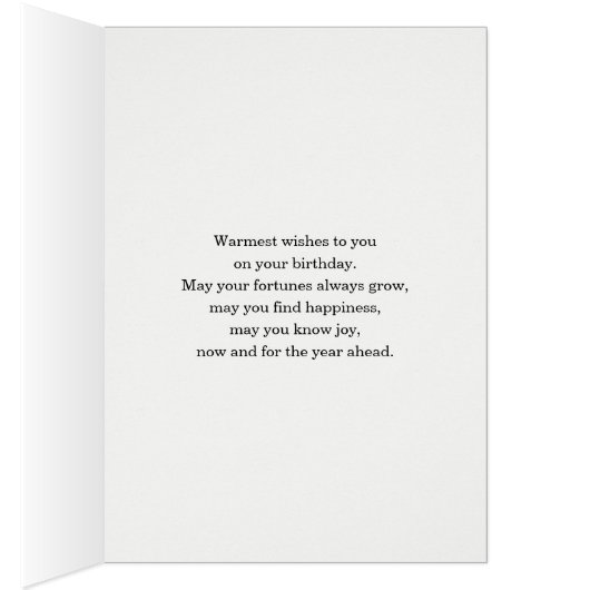 103番目の対角線ブラックラインデザイン誕生日 (内側 (右))