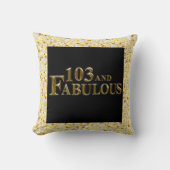 103誕生日 クッション (正面)