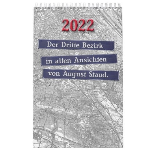 1030年Wien in alten Ancihten カレンダー (カバー)