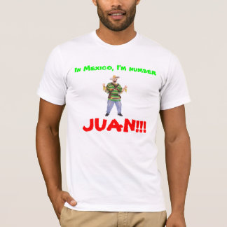 103191_01_Lg、メキシコで、私は数、ファン!です!! Tシャツ