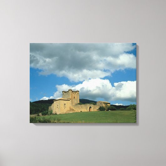 1038-43年に建設された要塞の外観 キャンバスプリント (正面)