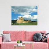 1038-43年に建設された要塞の外観 キャンバスプリント (インサイチュ (リビング))