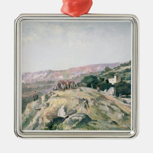 103-007950高いポイント、カタロニア メタルオーナメント (正面)