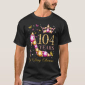 104歳素晴らし104歳 Tシャツ (正面)