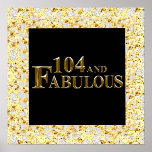 104誕生日 ポスター (正面)