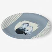 1040年代のヴィンテージレトロ戦争時間の女性 ペーパープレート (アングル)