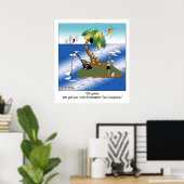 1040年得の見積税引換券。 ポスター (ホームオフィス)