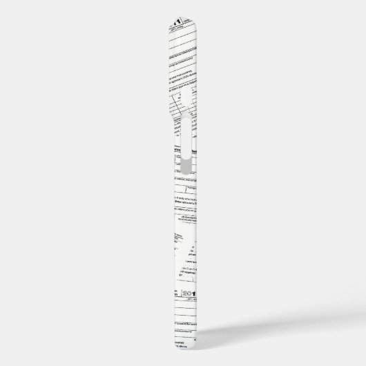 1040所得税型枠 Case-Mate iPhoneケース (裏面 / 左)