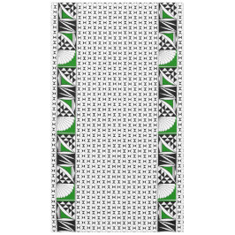 104"南西の日の出（緑） テーブルクロス