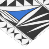 104"南西の日の出（青） テーブルクロス (アングル)