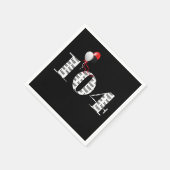 104th誕生日パーティーの風船 スタンダードカクテルナプキン (角)