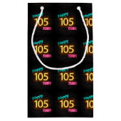 105歳の誕生日 ネオンサイン スモールペーパーバッグ (裏面)