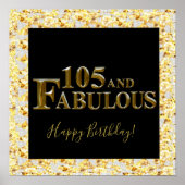 105歳の誕生日  ポスター (正面)
