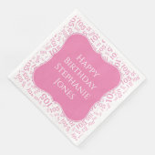 105誕生日ピンク/白ランダムパターン105 (コーナー)