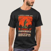 10548100068^Push You In Zombies To Save My British Tシャツ (正面)