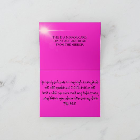 105C – 私の世界を回転させる サンキューカード (内部)