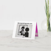 105C – 私の世界を回転させる サンキューカード (裏面)