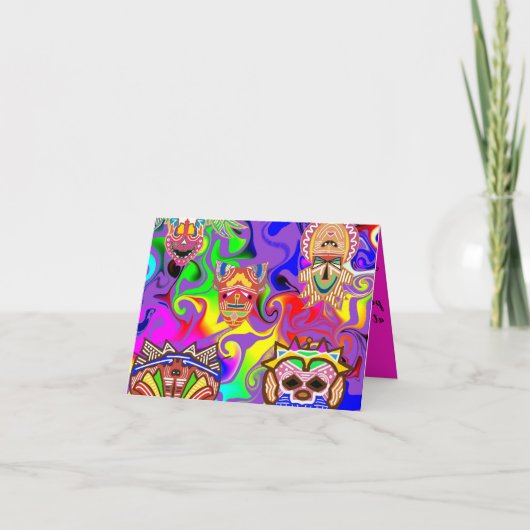 105C – 私の世界を回転させる サンキューカード (正面)