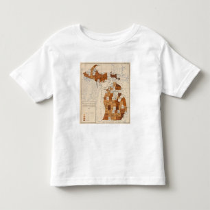 106ジフテリア、クループミシガン州 トドラーTシャツ