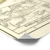 1066年から1485年までのイギリス諸島 ポスター (角)